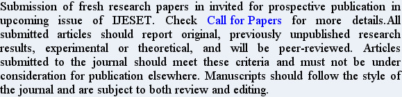Submission of fresh research papers in invited for prospective publication in upcoming issue of I...